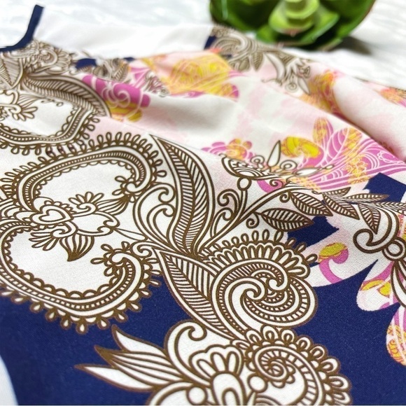 Clover Canyon x Revolve Palace Interior Multicolor Long Sleeve Mini Dress XS - Picture 5 of 15